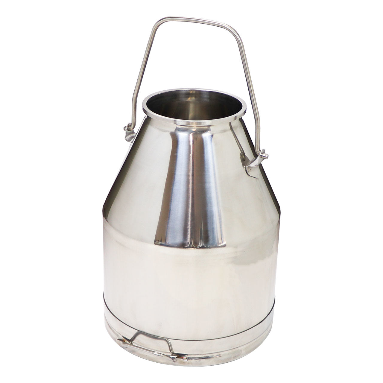 50# Deluxe SS Milker Bucket w/Long Handle