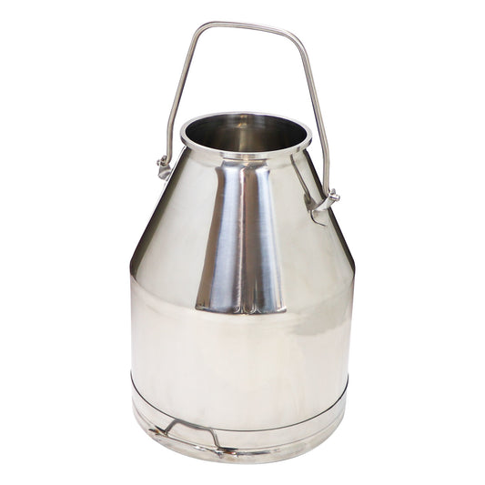 65# Deluxe SS Milker Bucket w/ Short Handle