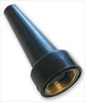 1" Neoprene Dairy Hose Nozzle w/ Gasket