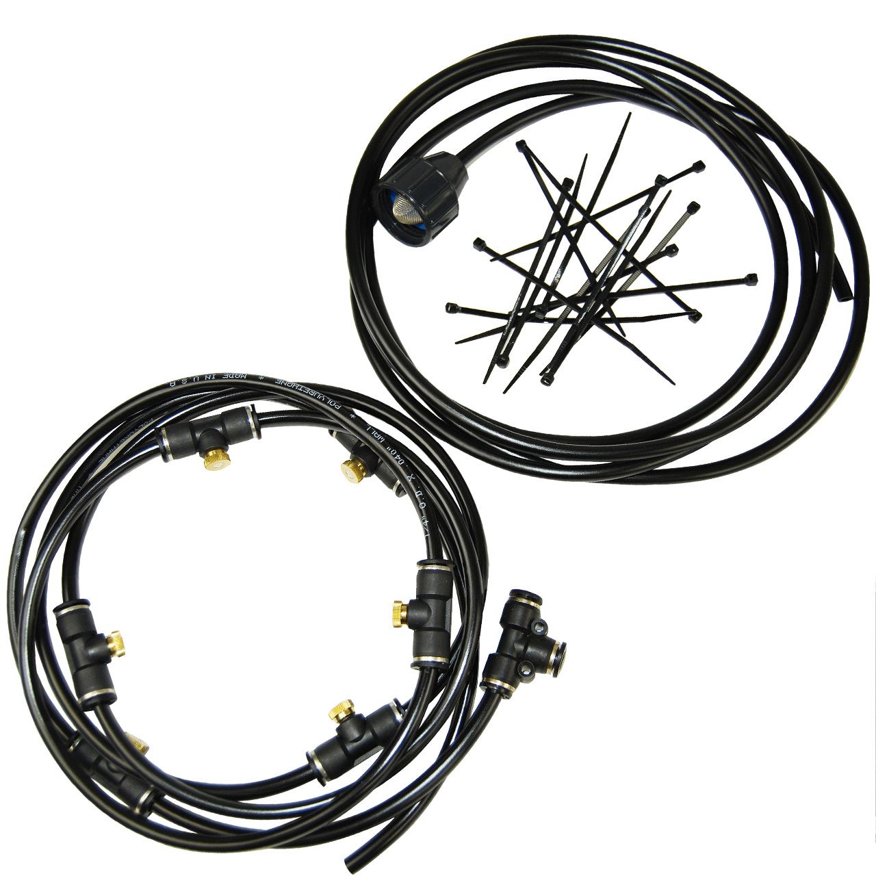 Mist Kit with 6 Nozzles for 13-VS36 Fans/Equipo de niebla con 6 boquillas para ventiladores 13-VS36
