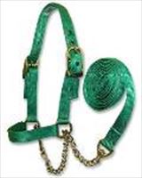 Heifer Show Halter--Blue