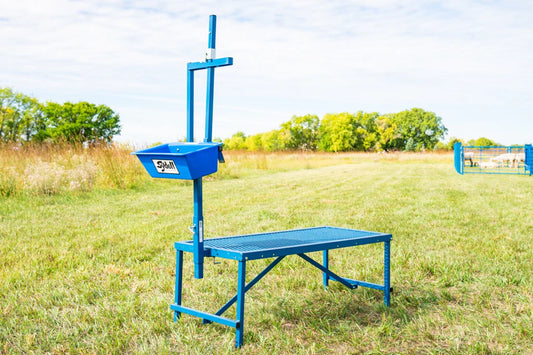 Goat Stanchion with Stand