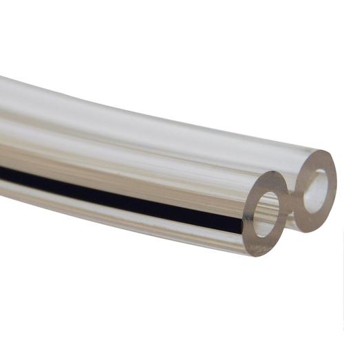 Twin  ID Clear Vacuum Tubing-Custom-Cut -By The Foot
